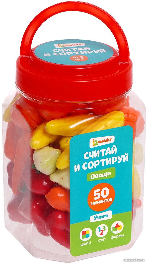 Развивающая игра Zabiaka Овощи 5189412