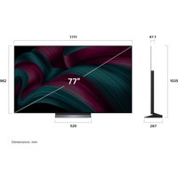 OLED телевизор LG OLED evo AI C5 OLED77C5RLA
