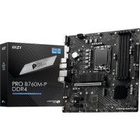 Материнская плата MSI Pro B760M-P DDR4