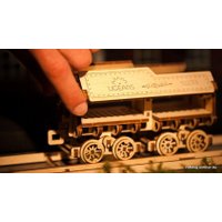3Д-пазл Ugears Локомотив c тендером V-Экспресс
