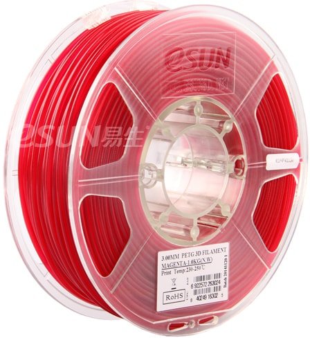 

Пластик eSUN PET-G 1.75 мм 1000 г (пурпурный)