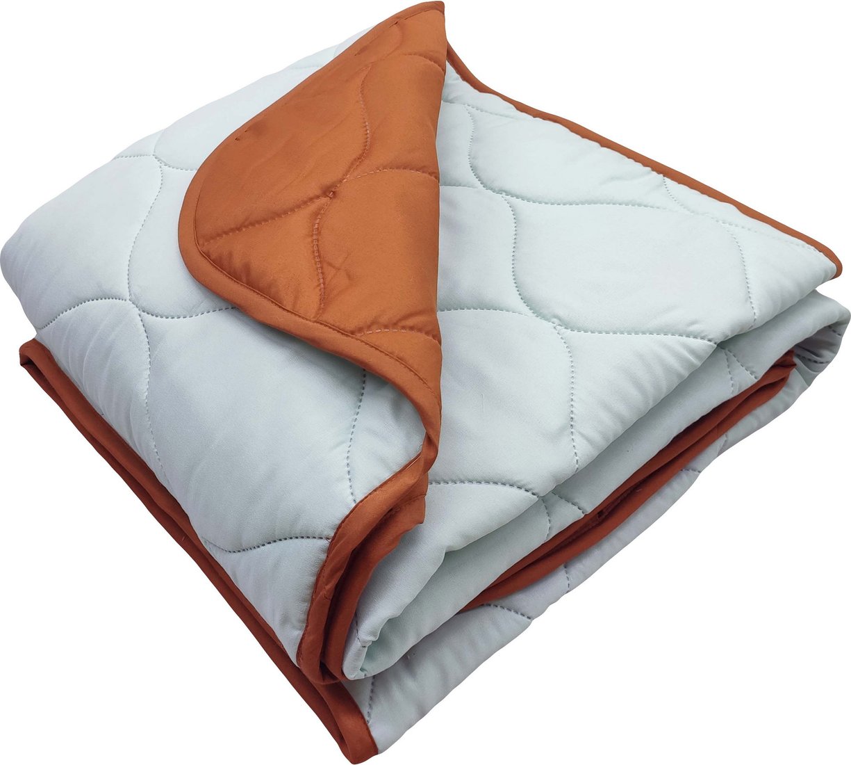 Покрывало Just Sleep 2Way 180х215 25192082-44/73 (терракот/бирюза)