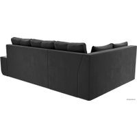 Угловой диван Mebelico Амадэус 109686 (левый, велюр, серый)