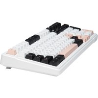 Клавиатура AULA F99 (белый/розовый/черный)