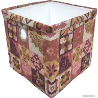 Коробка для хранения Loon Майолика большая (розовый)