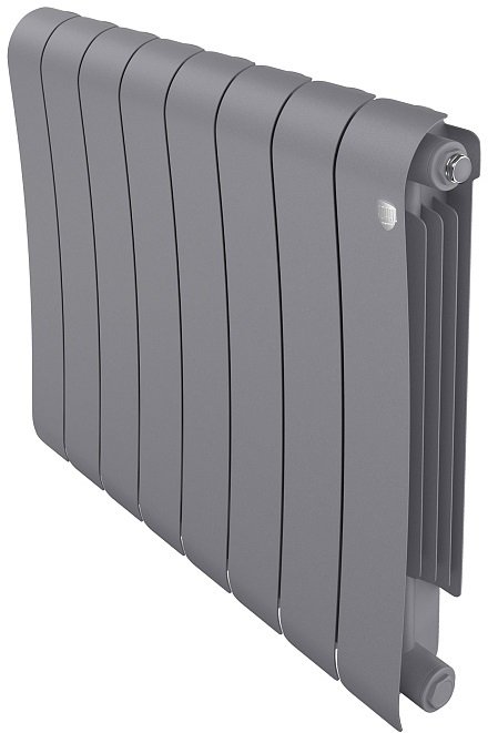 

Биметаллический радиатор Royal Thermo Infinity 500 Silver Satin (8 секций)