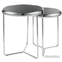 Журнальный столик Signal Scarlet II (черный/хром)