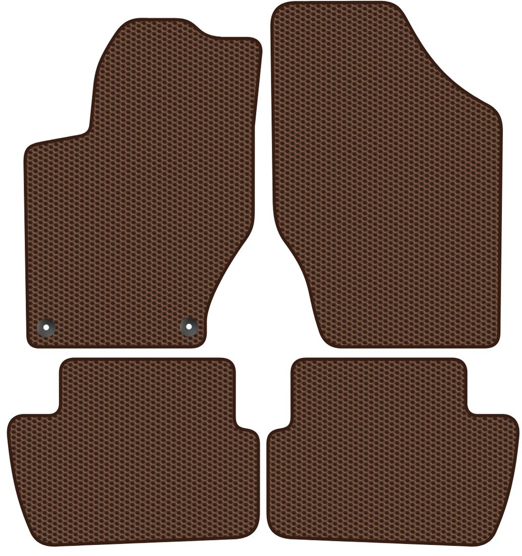 

Комплект ковриков для авто Alicosta Citroen C4 II (седан) 2013 - Н.В. (коричневый, сота)