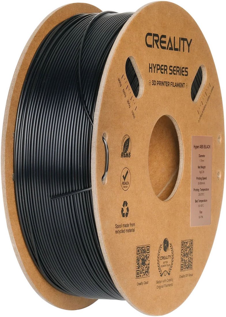 Филамент Creality ABS Hyper 1.75мм 3301020042 (1 кг, черный)