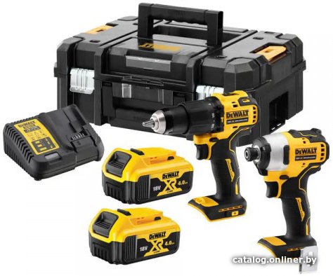 DeWalt DCK2062M2T (шуруповерт, винтоверт, 2 АКБ, кейс)