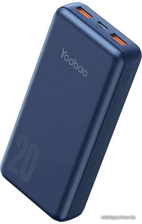 Внешний аккумулятор Yoobao 2D 20000mAh (темно-синий)