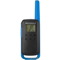 Портативная радиостанция Motorola T62 Walkie-talkie (черный/синий)