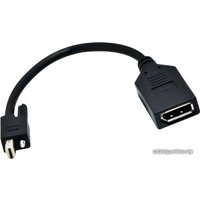 Адаптер Matrox DisplayPort - mini DisplayPort CAB-MDP-DPF (0.2 м, черный)