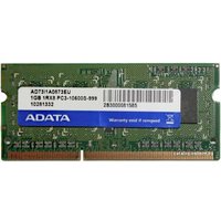 Оперативная память ADATA 1GB DDR3 SO-DIMM PC3-10600 (AD73I1A0873EU)