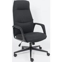 Офисное кресло AksHome Sierra (черная ткань/черный металл)