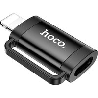 Адаптер Hoco UA31B USB Type-C - Lightning (черный)