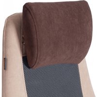 Офисное кресло TetChair Aviator флок/ткань (коричневый/бежевый/серый)