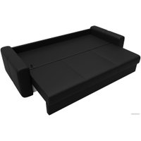 Диван Лига диванов Лига-031 121277 (экокожа черный)