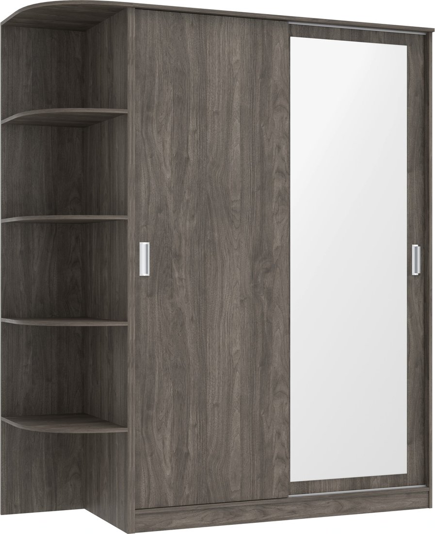 

Шкаф-купе Кортекс-мебель Лагуна ШК05-01 (орех элия, левая консоль)