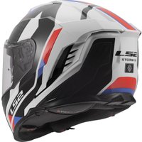 Мотошлем LS2 FF818 Storm III Sporty (M, белый/синий/красный)