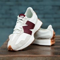 Кроссовки New Balance 327 White Dark Red Womens WS327KA (35)