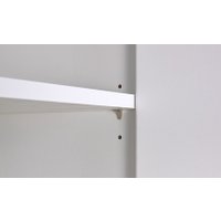 Шкаф распашной Polini Kids Simple двухсекционный с ящиками 0002770.165 (белый/дуб крафт)