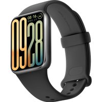 Фитнес-браслет Xiaomi Smart Band 9 Pro M2401B1 (серый, с черным силиконовым ремешком, международная версия)