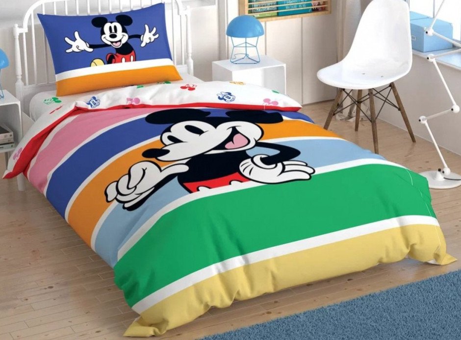 

Постельное белье TAC Mickey Mouse Rainbow DH 60285226 (разноцветный)