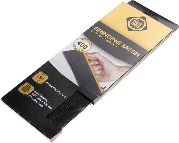 

Набор сеток абразивных Forte Tools 51089987 (5шт)
