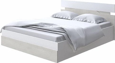 

Кровать PROxSON Milton с ПМ 160x190 (белый/дуб шамони светлый 124)