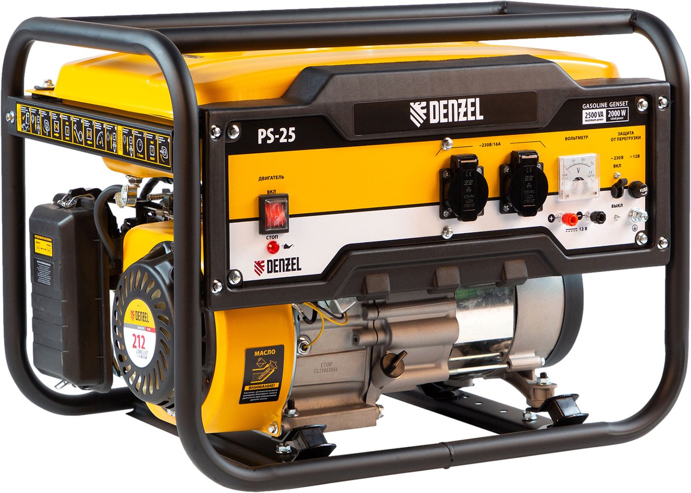 

Бензиновый генератор Denzel PS-25
