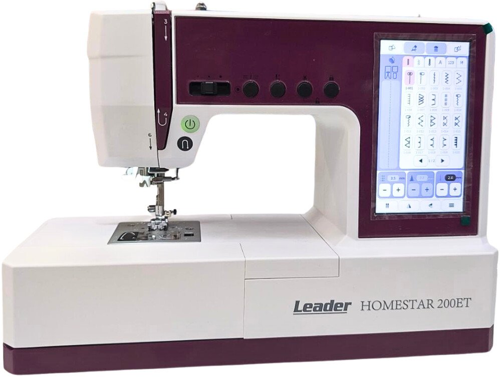 Компьютерная швейная машина Leader Homestar 200ET
