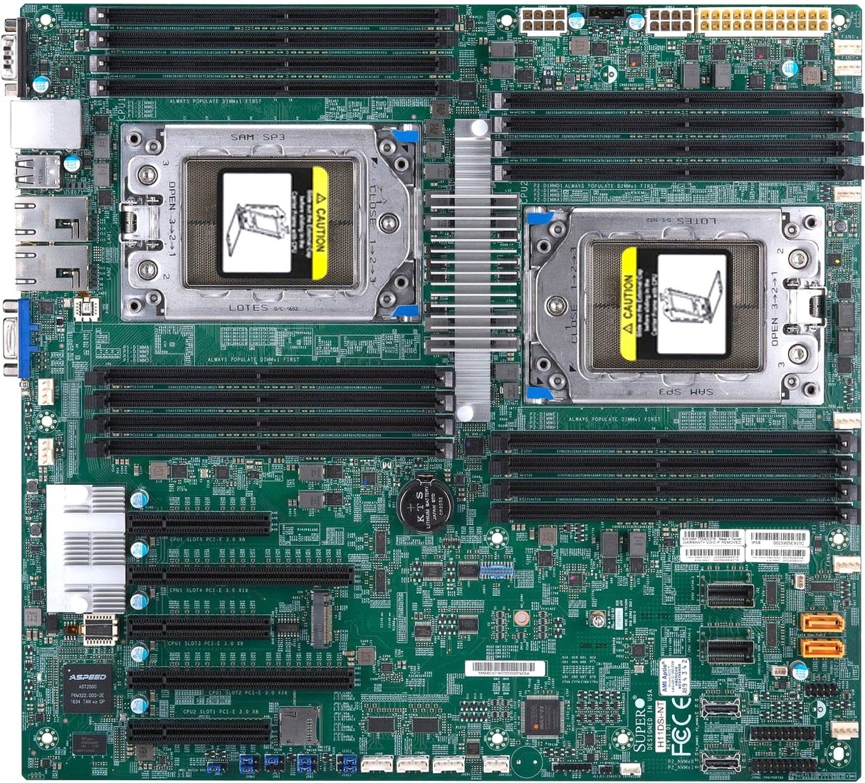 

Материнская плата Supermicro MBD-H11DSi-B