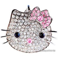 USB Flash Iconik Flash Drive "Hello Kitty" 16GB Silver (MTFC-HKF-16GB)