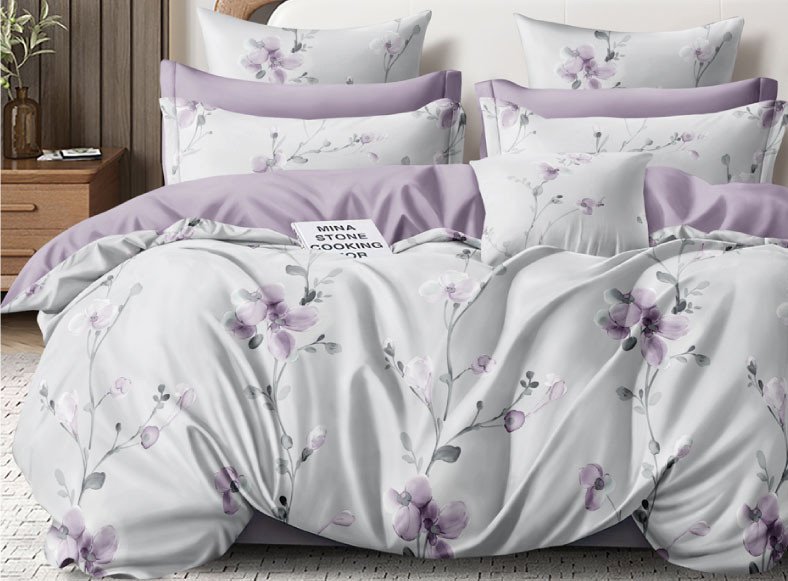 

Постельное белье Alleri Поплин Luxe евро max П-266
