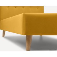 Кровать Divan Динс 90 (Velvet Yellow)
