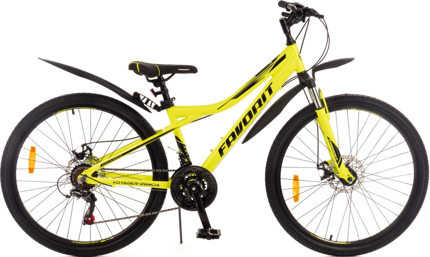 

Велосипед Favorit Voyager 26MDA р.14 (разобранный, желтый)