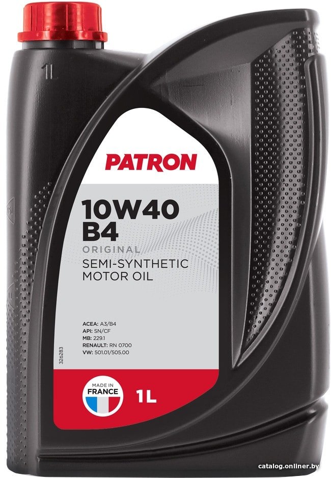 Моторное масло Patron 10W-40 B4 1л