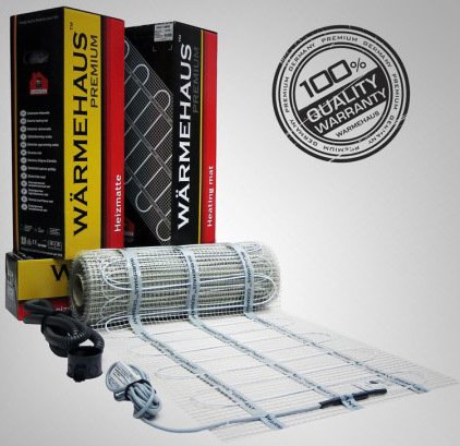 

Нагревательный мат Warmehaus MAT 160W 4 кв.м 640 Вт