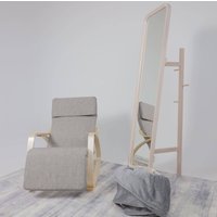 Зеркало Файрум Oland 46x169.5см (белёный)