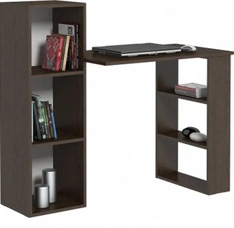 Офисный стол Атлант-Мебель Лаки тип 1 (венге цаво)