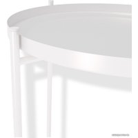 Журнальный столик Sheffilton SHT-CT8 (белый муар)