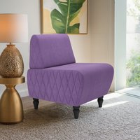 Интерьерное кресло MONOFIX Буно кресло (велюр/фиолетовый №18)