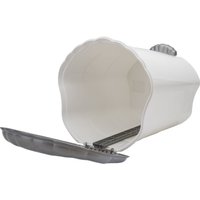 Мусорное ведро Violet 151101 (11л, бело-серый)