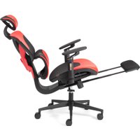 Офисное кресло TetChair KingCobra искусственная кожа/сетка (черный/красный)