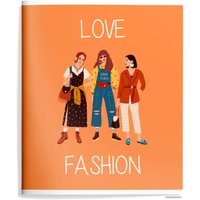 Полуобщая тетрадь Schoolformat Стильные девушки ТОК48-СД (48 л)