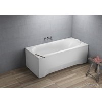 Торцевой экран под ванну Polimat 00331 (80x58, белый)