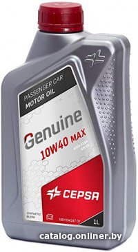 Моторное масло CEPSA Genuine Max 10W-40 1л