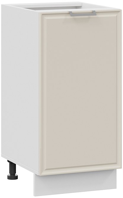 

Шкаф напольный Трия Белладжио 1Н4 (белый/софт панакота)