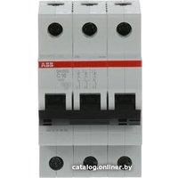 Выключатель автоматический ABB SH203-C16 3P 16А 2CDS213001R0164